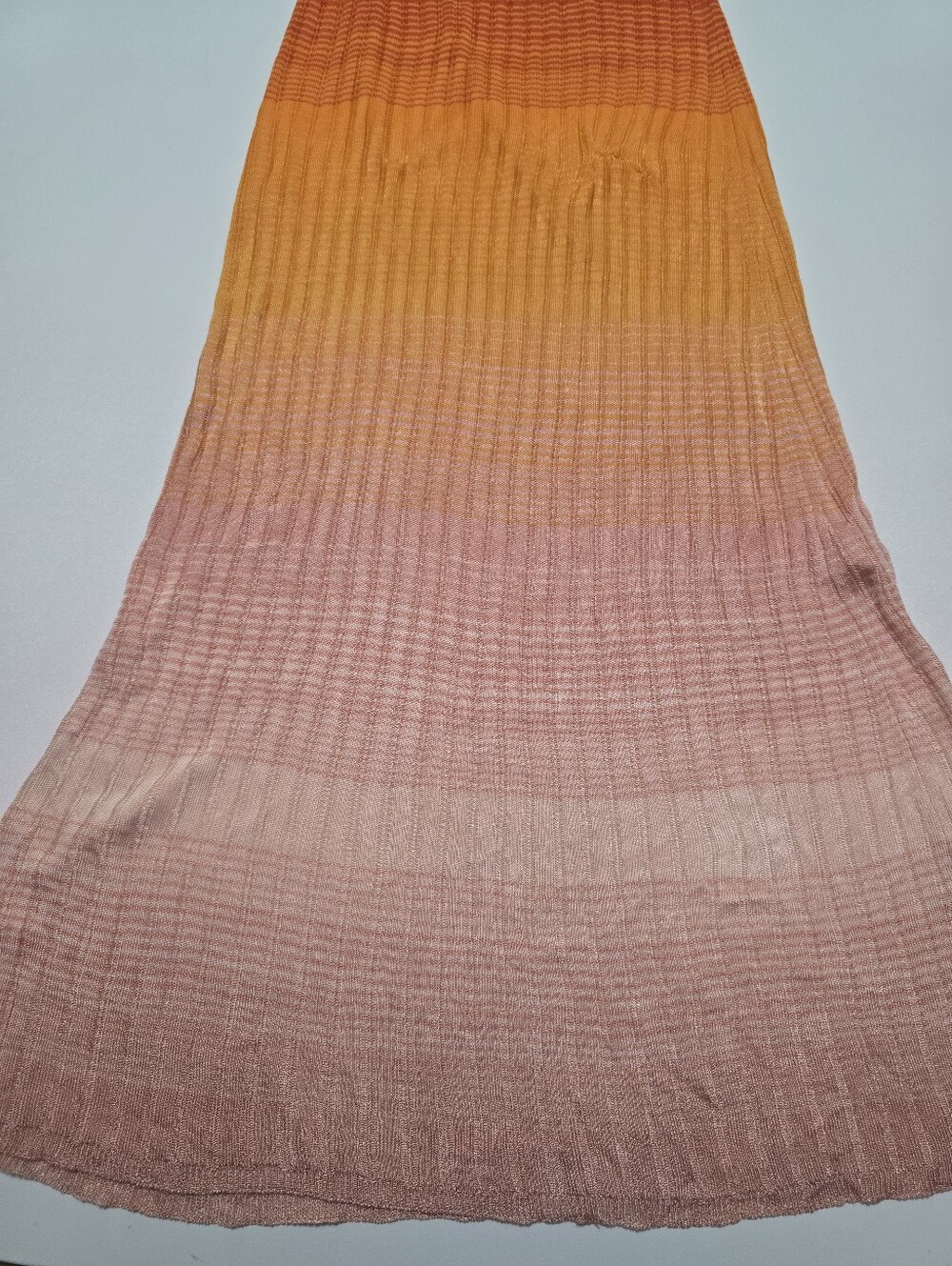Maje Tie-Dye Knit Maxi Dress Casual  Crew Neck Sleeveless Size M - Picture 3 of 12
